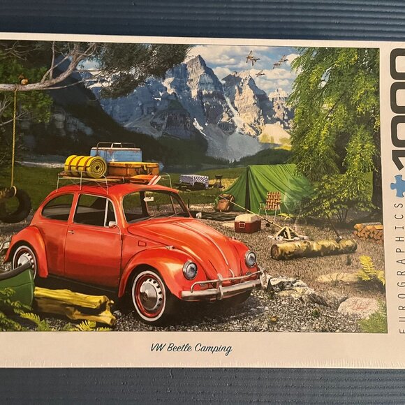 Eurographics 1000 VW Beetle puzzle - Picture 1 of 3